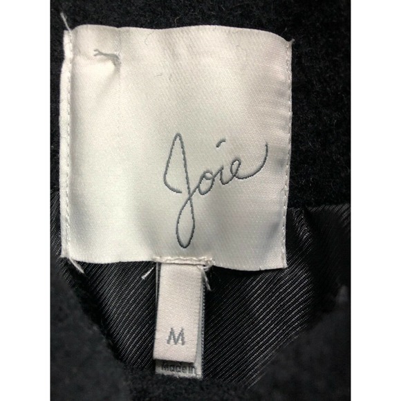 Joie Boiled Wool Blend Button Front Coat - Picture 9 of 9